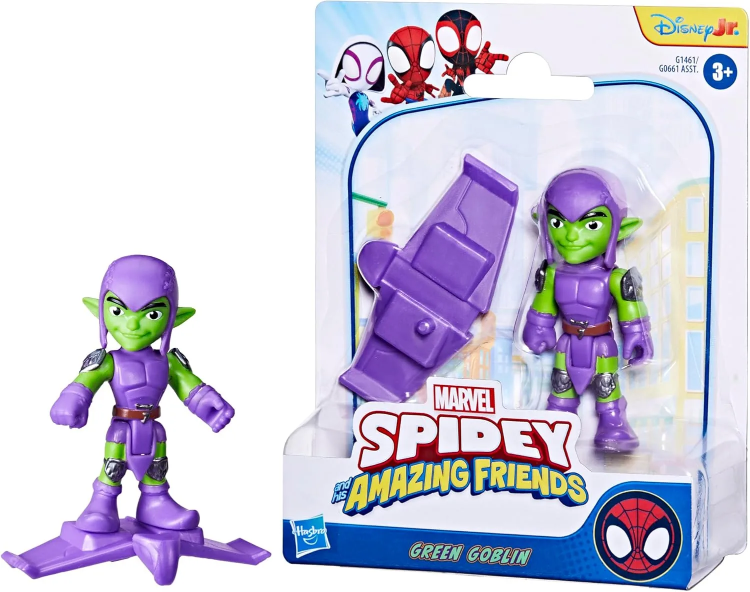 Spidey and his Amazing Friends 3IN Green Goblin ACSRY