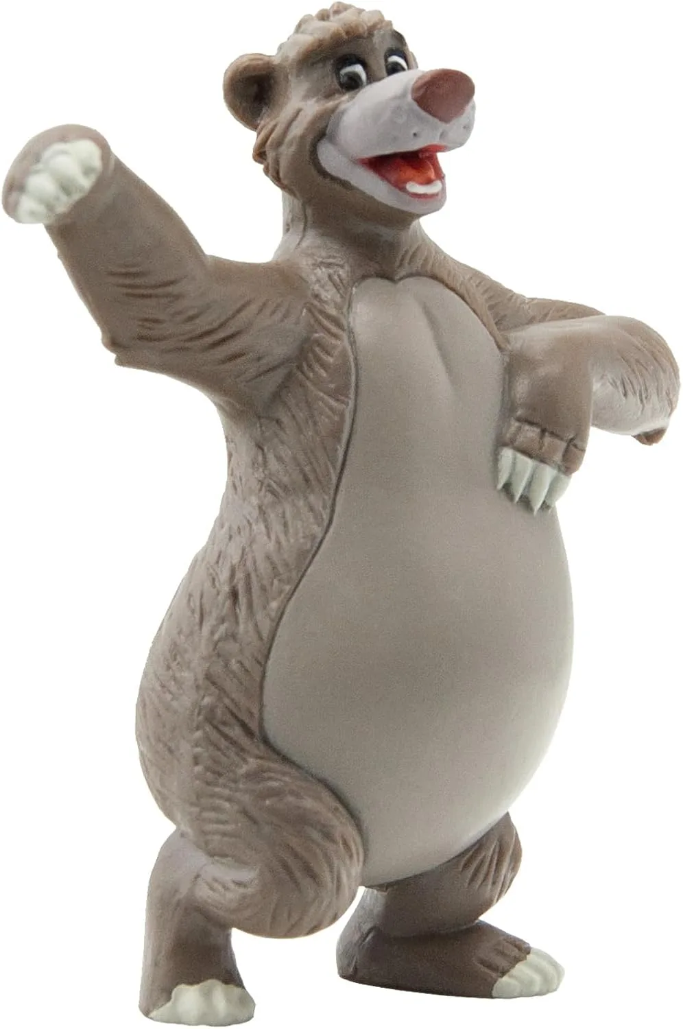 Bullyland 12381 - Spielfigur Balu aus Walt Disney Das Dschungelbuch, ca. 7,4 cm, detailgetreu, ideal als kleines Geschenk für Kinder ab 3 Jahren