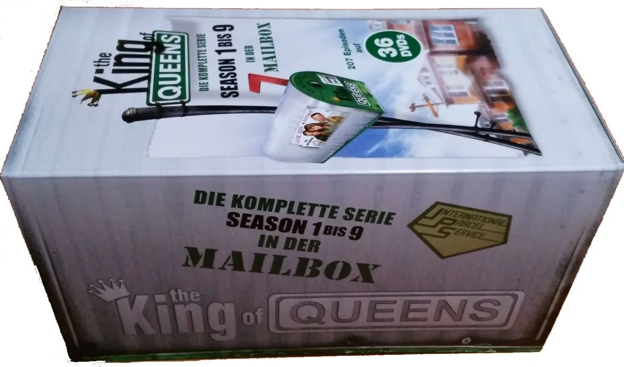 The King of Queens - Briefkasten/Season 1-9 [36 DVDs]