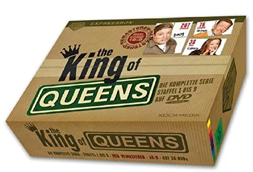 The King of Queens Box Die komplette Serie - IPS-Box Staffel 1-9 [36 DVDs]
