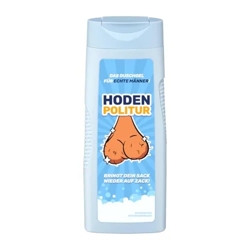 Lustiges Geschenk für Männer, Hoden Politur Männergeschenk, 3in1 Duschgel & Shampoo, ausgefallene Spaßgeschenke Spaß Present Mann Herren Lustig Witzige Geschenkidee Scherzartikel zum Geburtstag