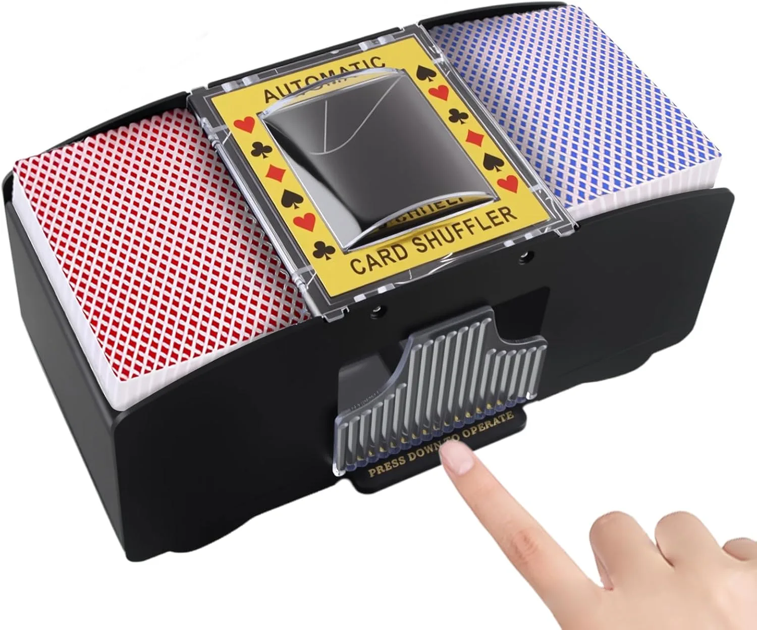 Darryy Kartenmischer, Automatischer Elektrischer Mischer, Party-Brettspiele, Eltern-Kind-Brettspiele, Mischen mit Einem klick