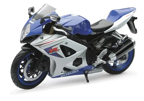 Suzuki GSX-R1000, 2008 Modellmotorrad NewRay, Farblich Sortiert
