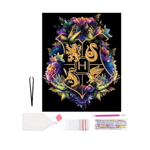 TAIANJI Diamond Painting Kit 5D Diamontpating Set Bilder mit Steinen Kleben mit Zubehör, Harry Diamond Bilder Set Groß Diamant Painting Bilder Diamant Malerei Erwachsene & Kinder