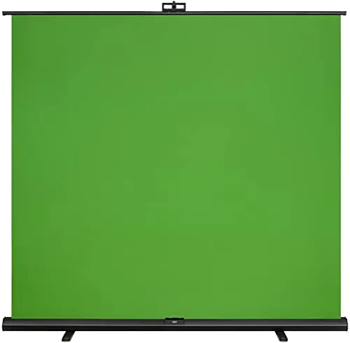 Elgato Green Screen XL - 2x1.82m Ausfahrbares Chroma-Key-Panel für Streaming, Videokonferenzen auf Instagram, TikTok, Zoom, Teams, OBS