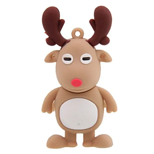 AcGoSp 16 GB Weihnachtsdeko Elch USB Flash Drive