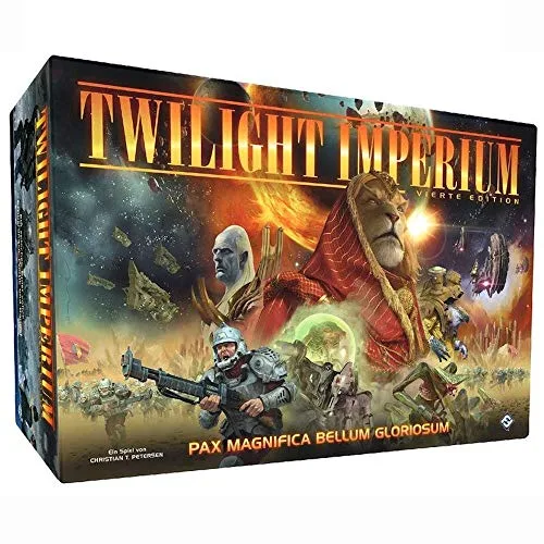 Fantasy Flight Games, Twilight Imperium 4. Edition, Grundspiel, Expertenspiel, Strategiespiel, 3-6 Spieler, Ab 14+ Jahren, 240+ Minuten, Deutsch