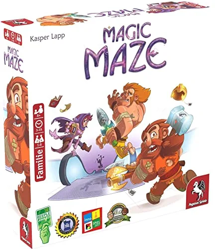 Pegasus Spiele 57200G - Magic Maze *Nominiert Spiel des Jahres 2017*