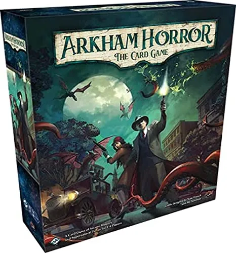 Fantasy Flight Games , Arkham Horror The Card Game: Revised Core Set, Card Game, Ages 14+, 1 to 4 Players, 60 to 120 Minutes Playing Time