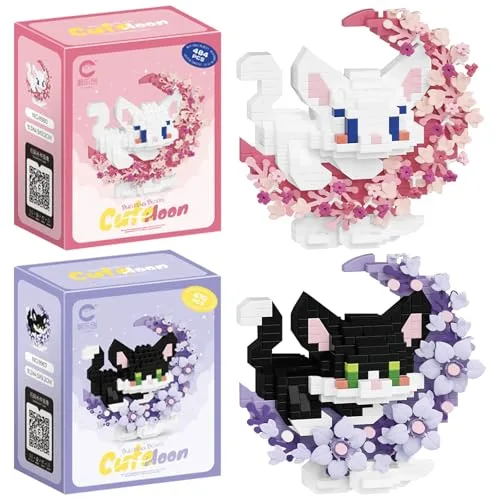 ARONRAVE Mi-niTier-Baukasten-Set Bausteine Spielzeug Kit Tiere Figuren Klemmbausteine Mini-Tier-Baukasten-Set Mini Bricks Bauen Bauklötze Bausteine