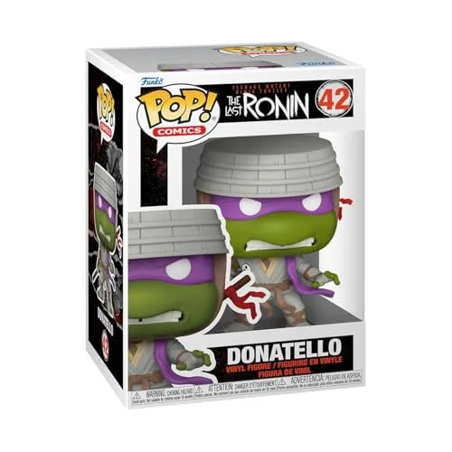 Funko Pop! Comics: Teenage Mutant Ninja Turtles (TMNT) LR - Donatello - TMNT Comics - Vinyl-Sammelfigur - Geschenkidee - Offizielle Handelswaren - Spielzeug Für Kinder und Erwachsene