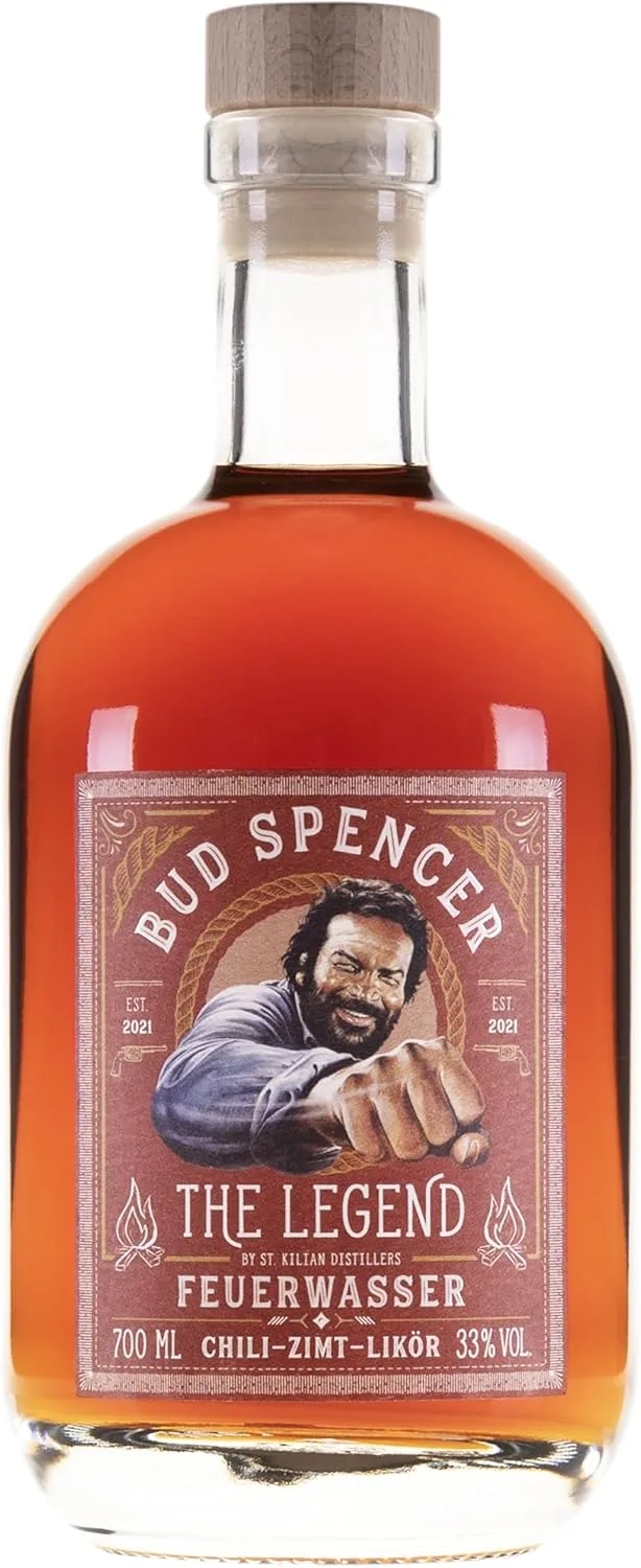 Bud Spencer - Feuerwasser Chili-Zimt Likör 33% vol., 0.7l