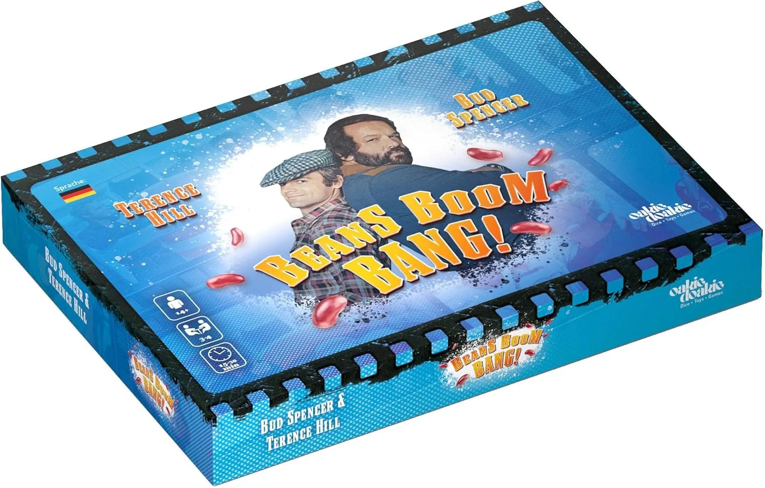 Oakie Doakie Games Boom BANG! - Das Bud Spencer und Terence Hill Spiel - 14 Jahre+, Deutsch, ODG010003DE, Mehrfarbig