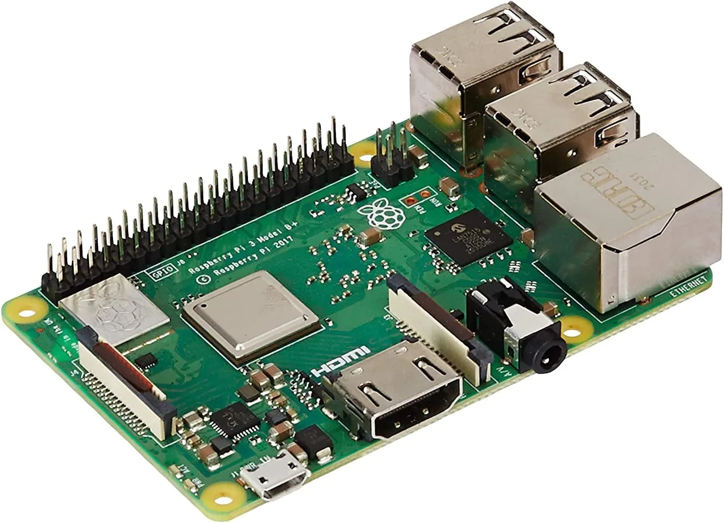 Raspberry Pi 3 Modell B+ Board (3B+) Raspberry PI 3B+ (1GB) (3B Plus)