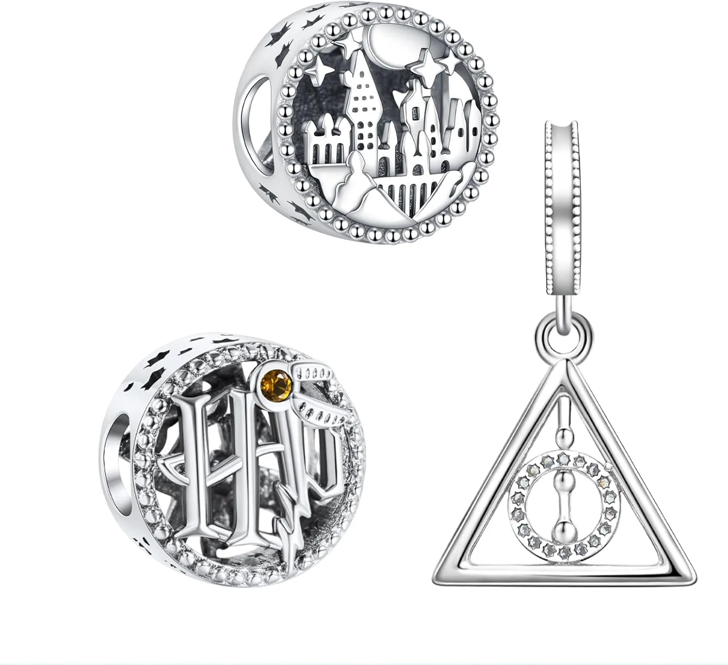 HAEPIAR 925 Sterling Silber Charms für Armbänder Außerirdischer Hund Charm Schmuck Geschenke für Damen