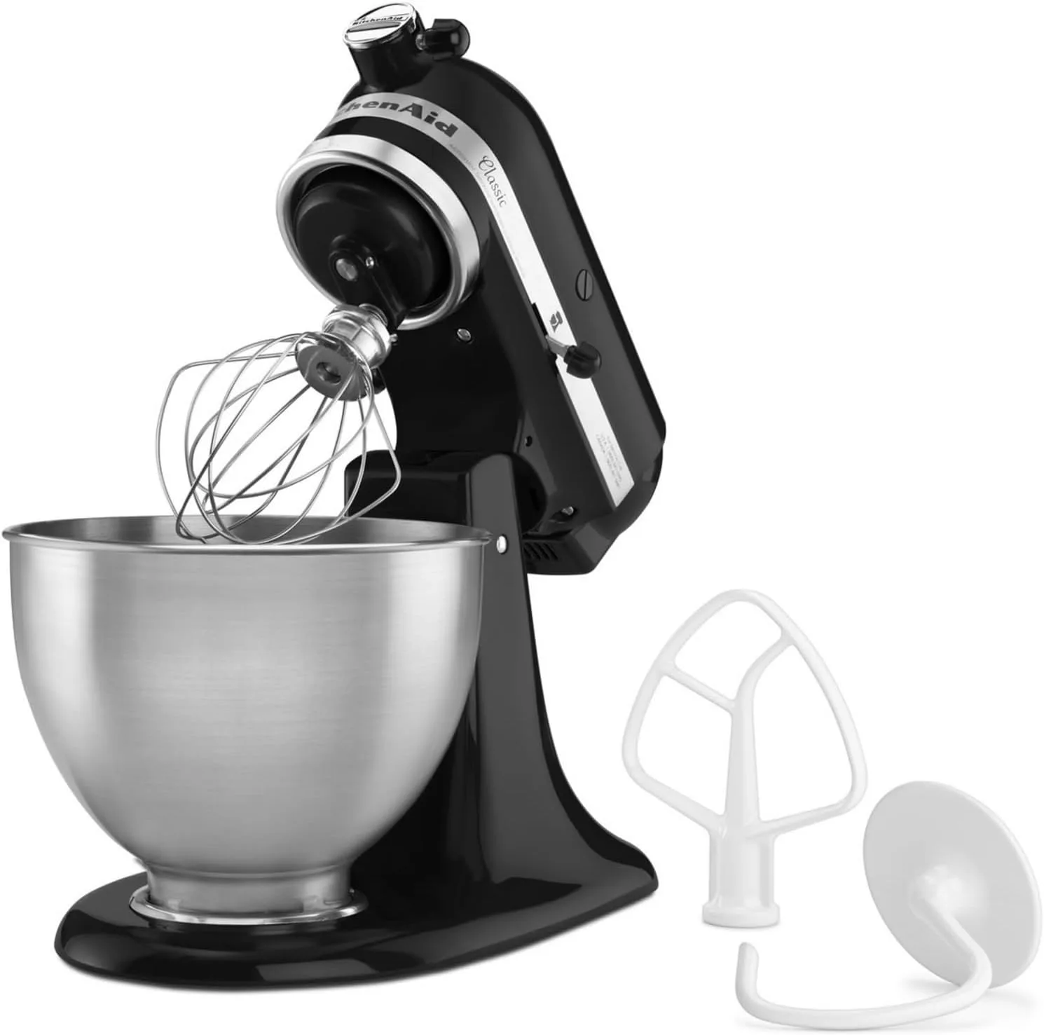 KitchenAid KÜCHENMASCHINE MIT KIPPBAREM MOTORKOPF 4,3 L – CLASSIC - Onyx schwarz 5K45SSEOB