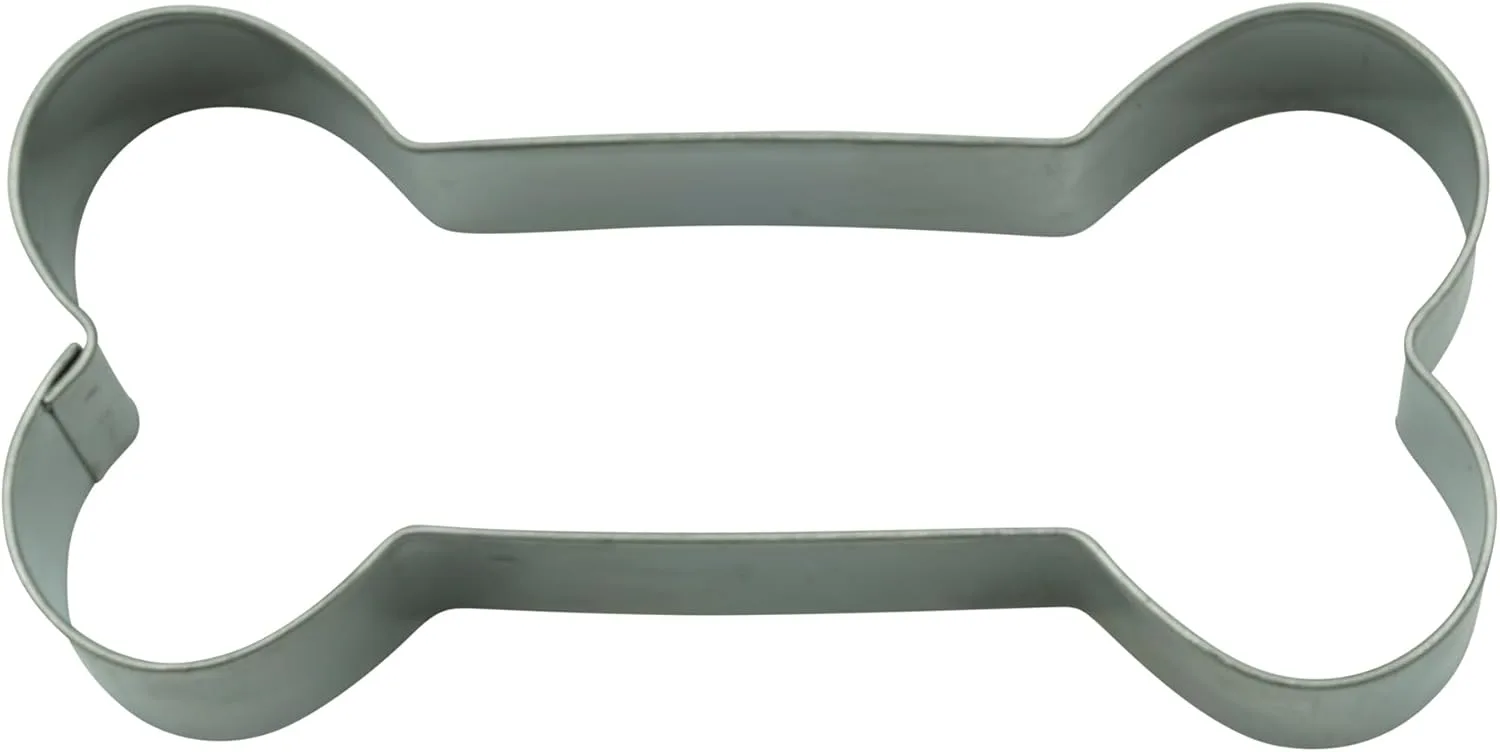 BekkiB - Ausstecher "Knochen" - ca. 8 x 3,6 cm - Ausstechform aus Edelstahl für Hunde-Kekse oder Leckerlis - Ausstecher zum Backen & Basteln - 3470