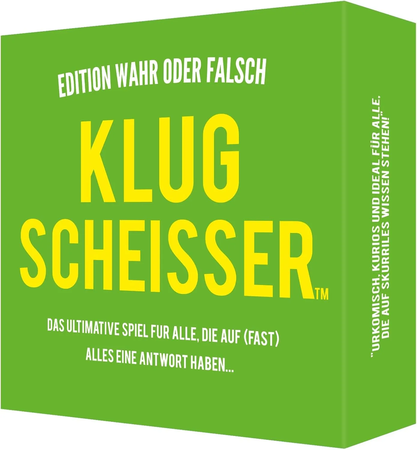 Kylskapspoesi 43028 - Klugscheisser – Wahr oder Falsch Edition
