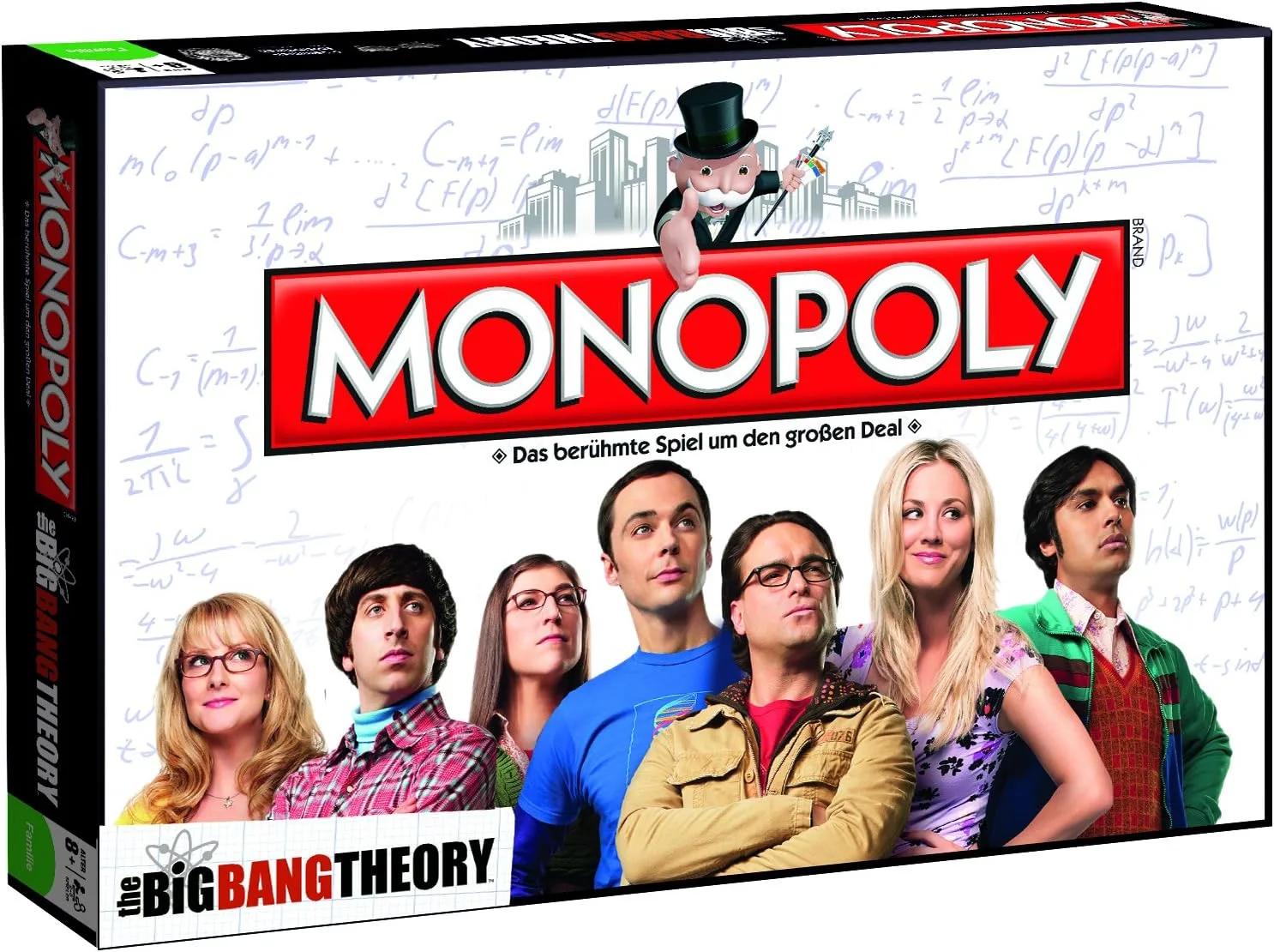 Monopoly The Big Bang Theory Edition Mit 7 Exklusiven Sammlerfiguren Der Brettspielklassiker Trifft Auf Die Alltagshelden Aus Dem Tv (Deutsch)