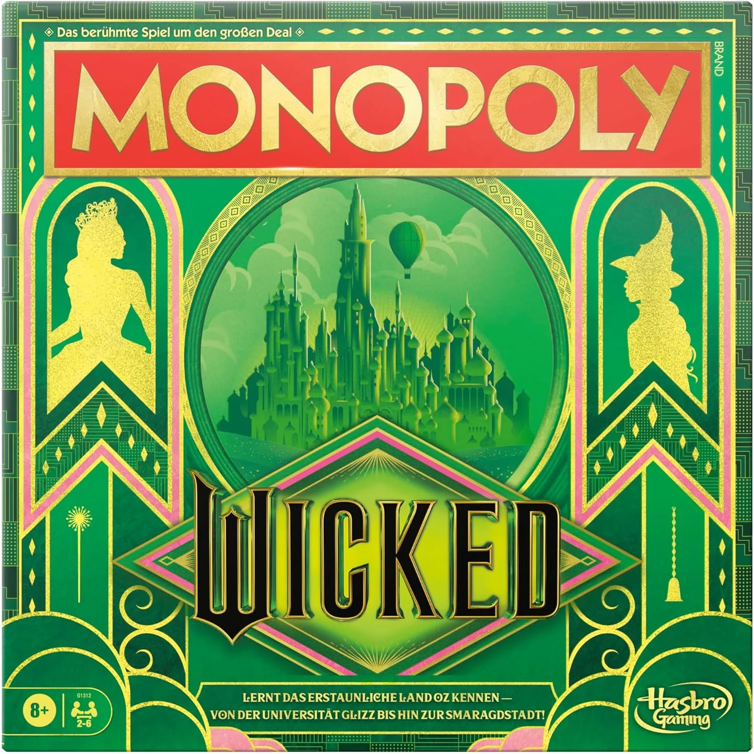 Monopoly Wicked Edition Brettspiel - Deutsche Fassung
