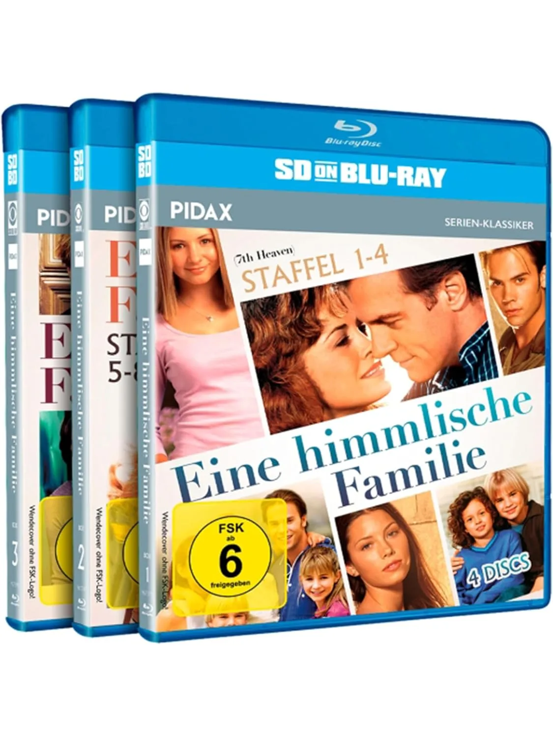 Eine himmlische Familie (7th Heaven) Gesamtedition mit Sammler-Postkarte der kompletten Kult-Familienserie mit Staffel 1–11 [11 Blu-Ray]