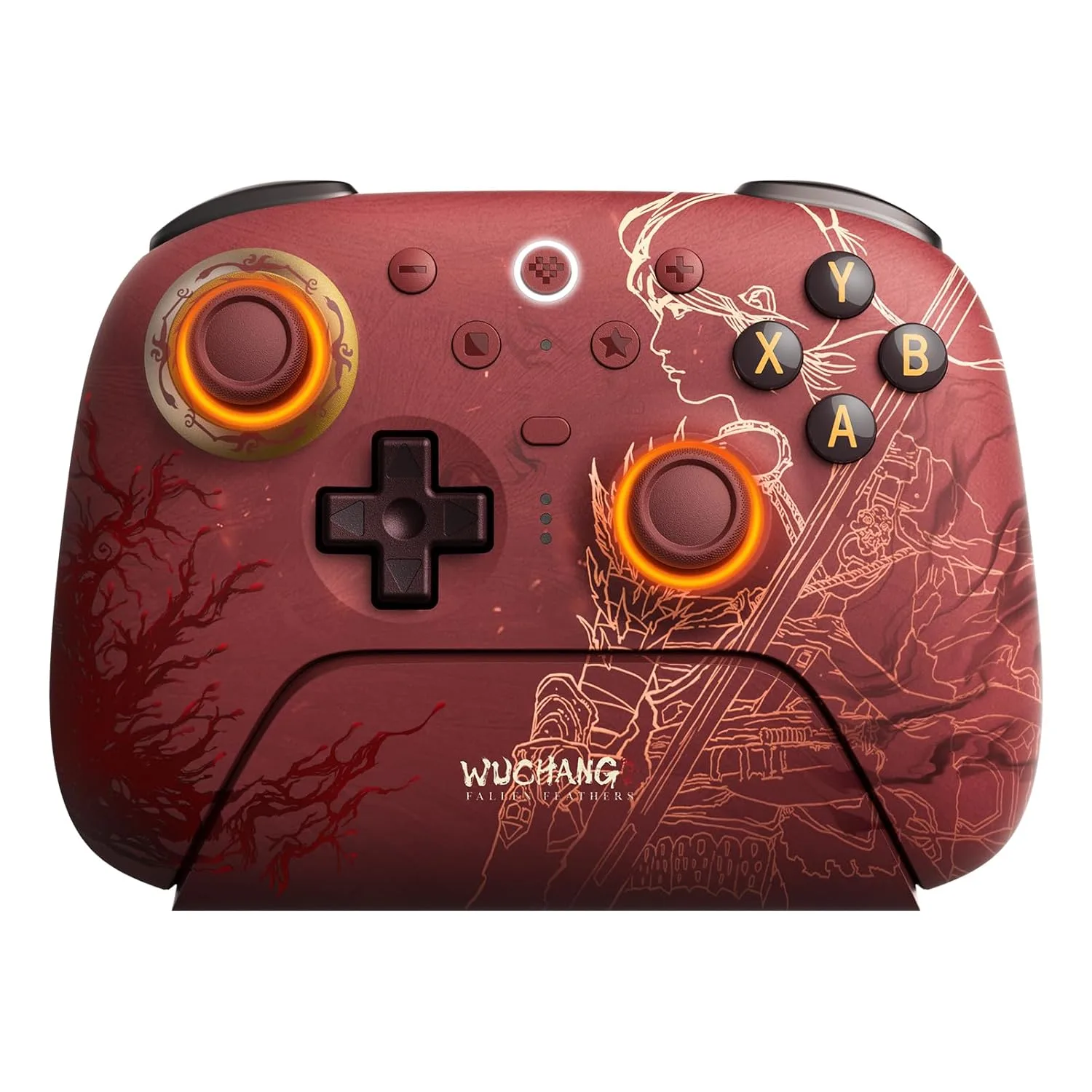 8BitDo Ultimate 2 Wireless Controller for Windows & Android, Gaming Controller with TMR Joysticks, Switchable Hall Effect/Tactile Triggers, RGB Fire Ring, 8Speed Tech - WUCHANG: Fallen Feathers