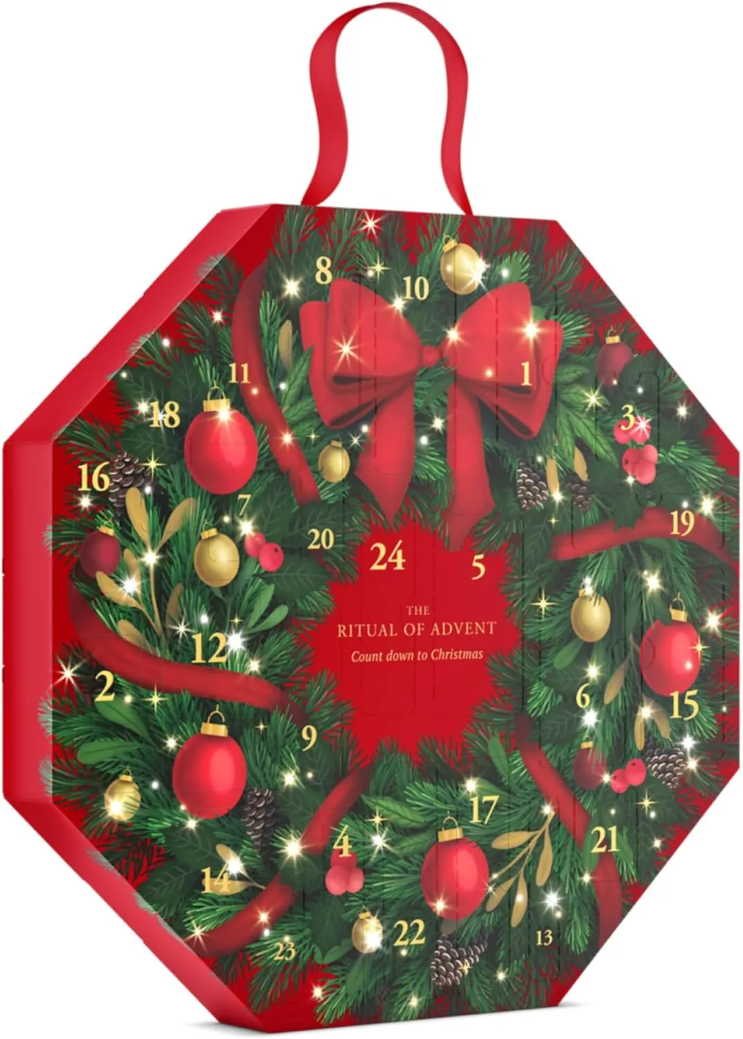 RITUALS Adventskalender 2025 – The Ritual of Advent: Festlicher Weihnachts-Countdown im Adventskranz Design mit 24 luxuriösen Körperpflege-, Beauty- und Home-Geschenken für Sie und Ihn