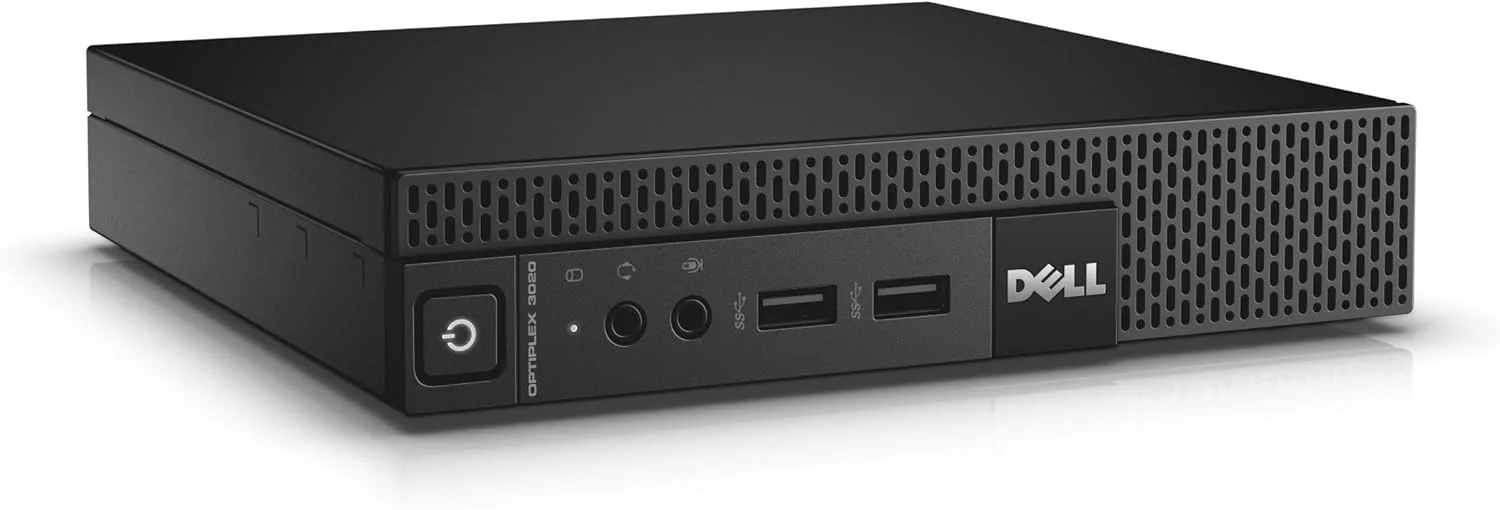 Dell OptiPlex 3020 Mini PC | Intel Core i5-4570T 2,9 GHz | RAM 8GB | 256GB SSD | Windows 11 Pro Ultra Silent Office Multi Media PC (Generalüberholt)