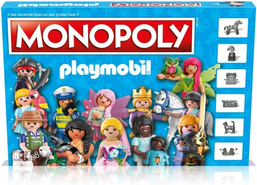 Winning Moves - Monopoly - Playmobil - Brettspiel - Alter 8+ - Deutsch