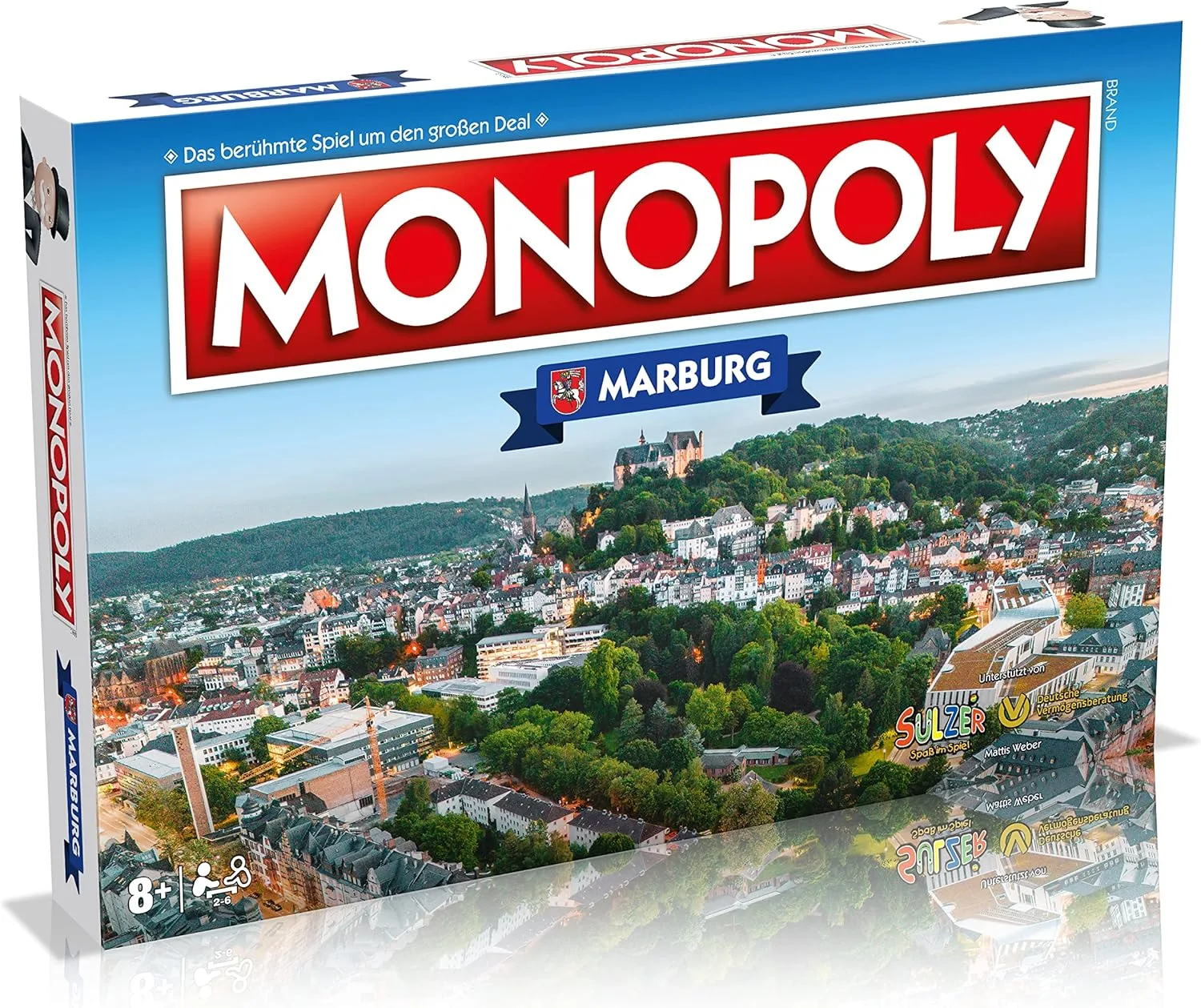 Winning Moves - Monopoly - Marburg - sspiele - Alter 8+ - Deutsch, WM03187-GER-6