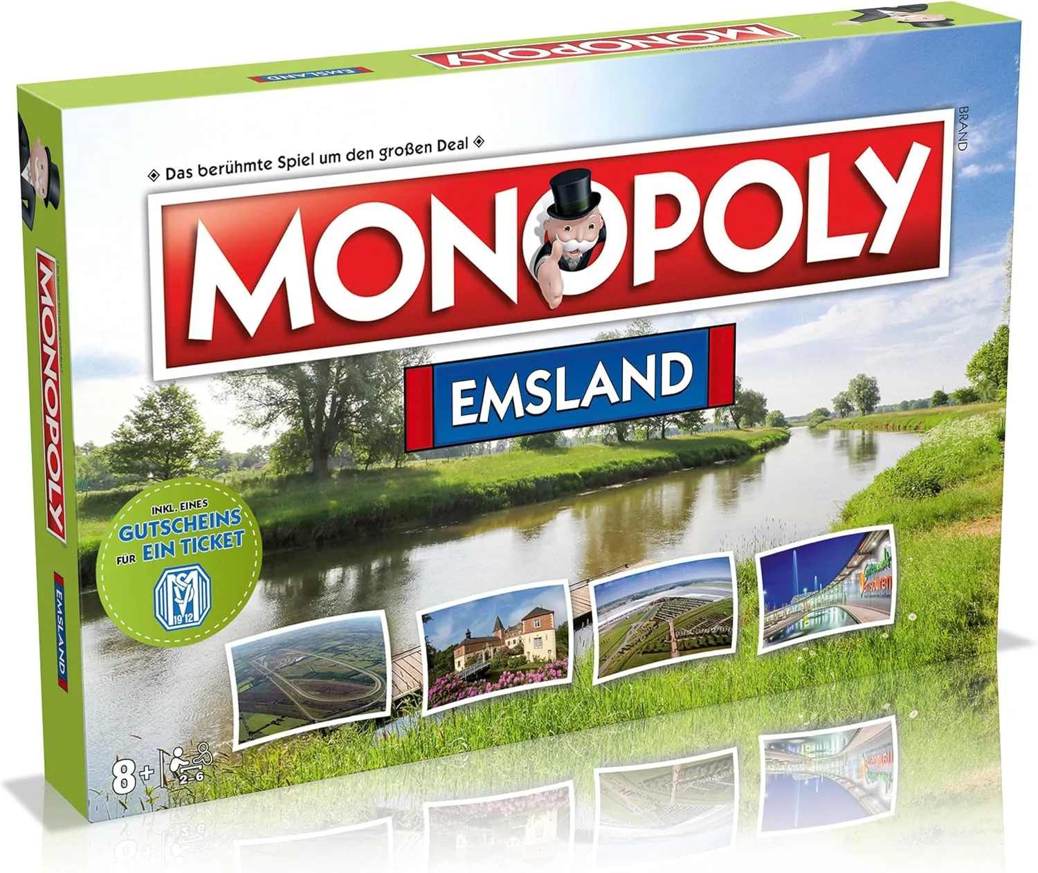 Winning Moves 46103 - Monopoly Emsland