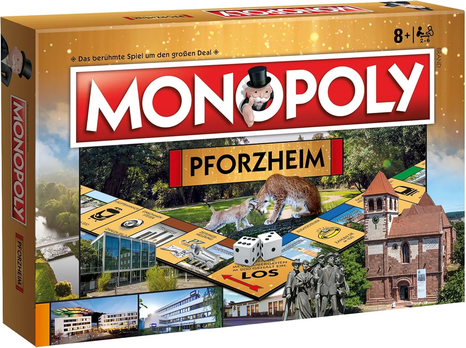 Winning Moves Monopoly, Stadtausgabe Pforzheim (Spiel)