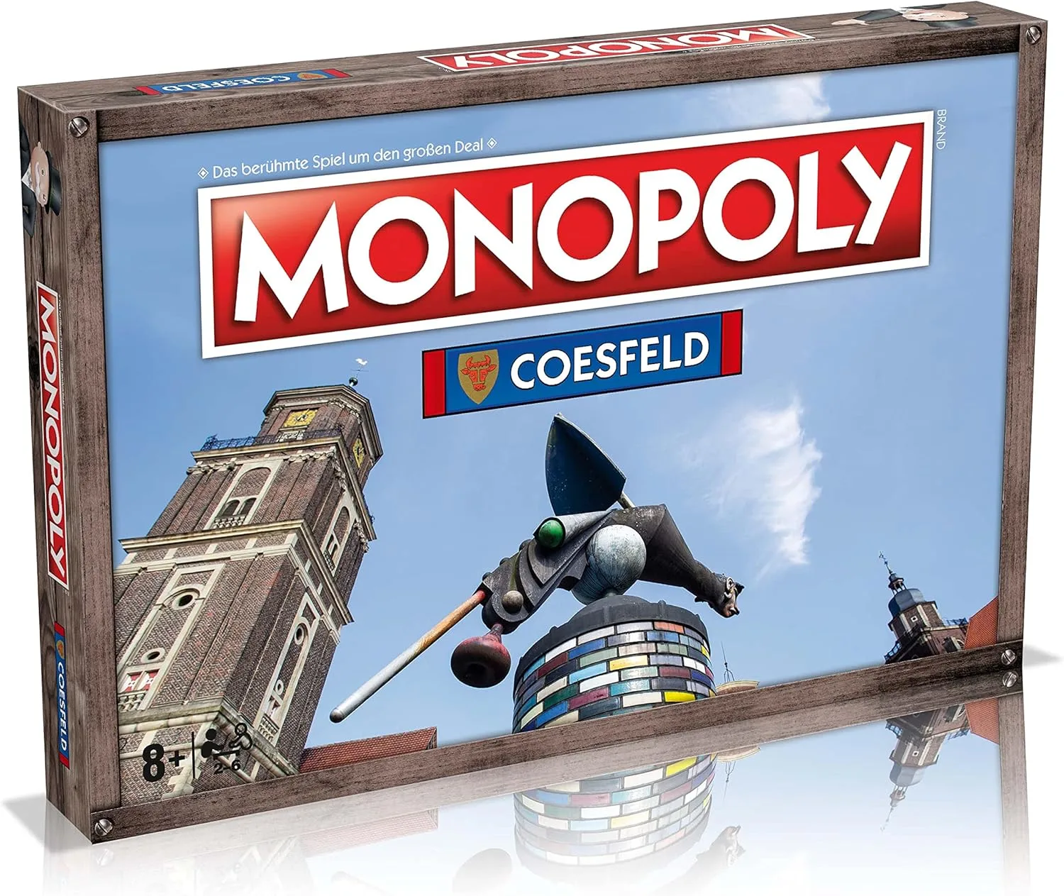 Winning Moves Monopoly - Coesfeld Brettspiel Gesellschaftsspiel Spiel, 1 stück, ab 6 Jahren