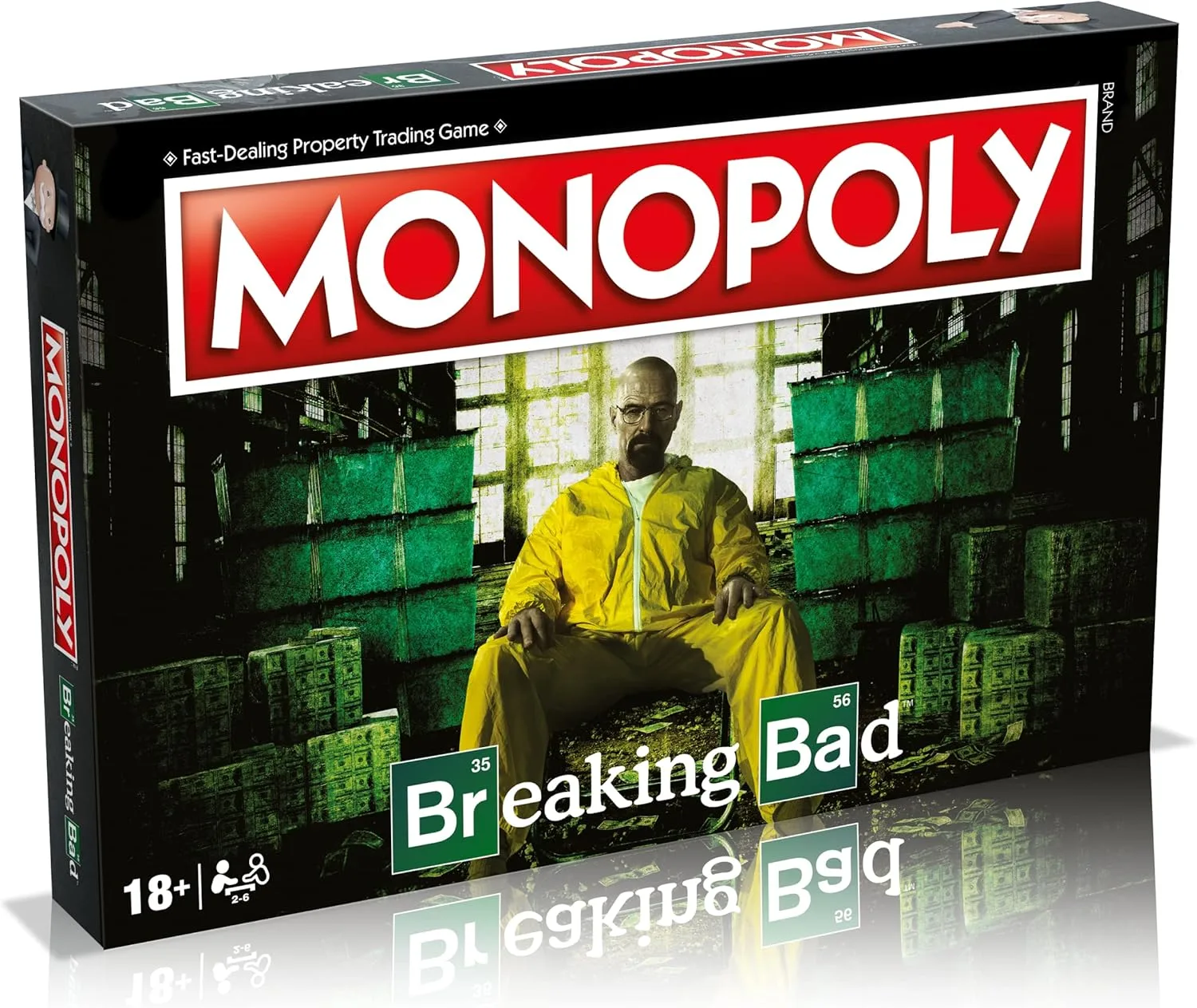 Winning Moves, Brettspiel, MONOPOLY Breaking Bad, verkaufen und handeln um erfolgreich zu sein, ist ein tolles Geschenk für Menschen ab 8 Jahren