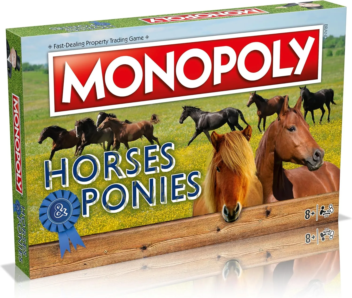 Winning Moves 1656 Pferde und Ponys Monopoly Spiel