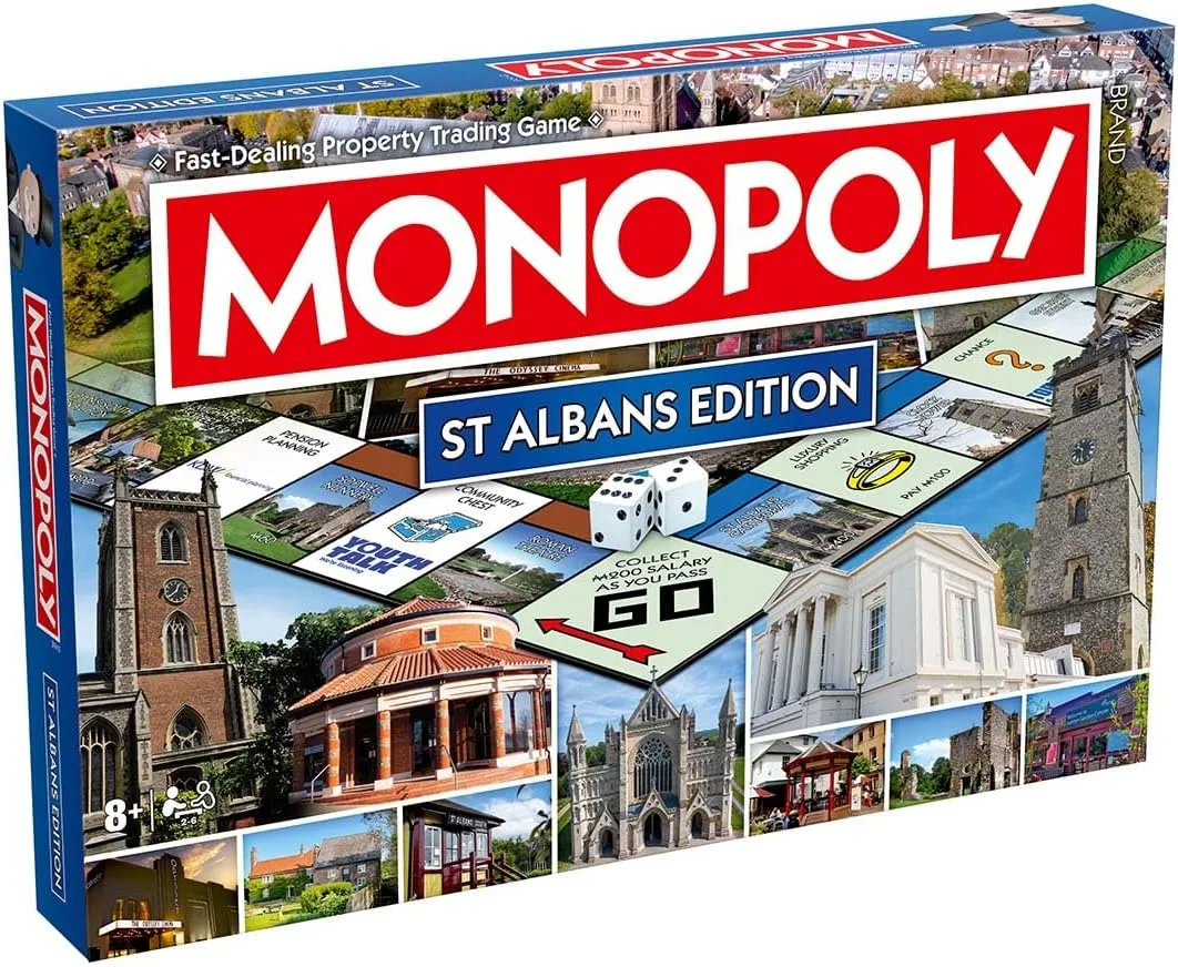 Winning Moves St Albans Monopoly Regional Monopoly