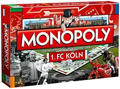 Winning Moves - 00675 - Monopoly 1. FC Köln Brettspiel Gesellschaftsspiel