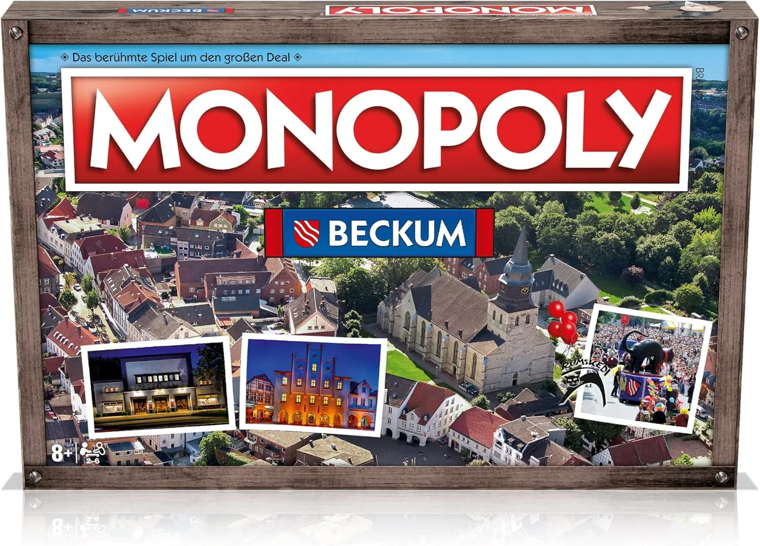 Monopoly - Beckum Gesellschaftsspiel Brettspiel Spiel Cityedition