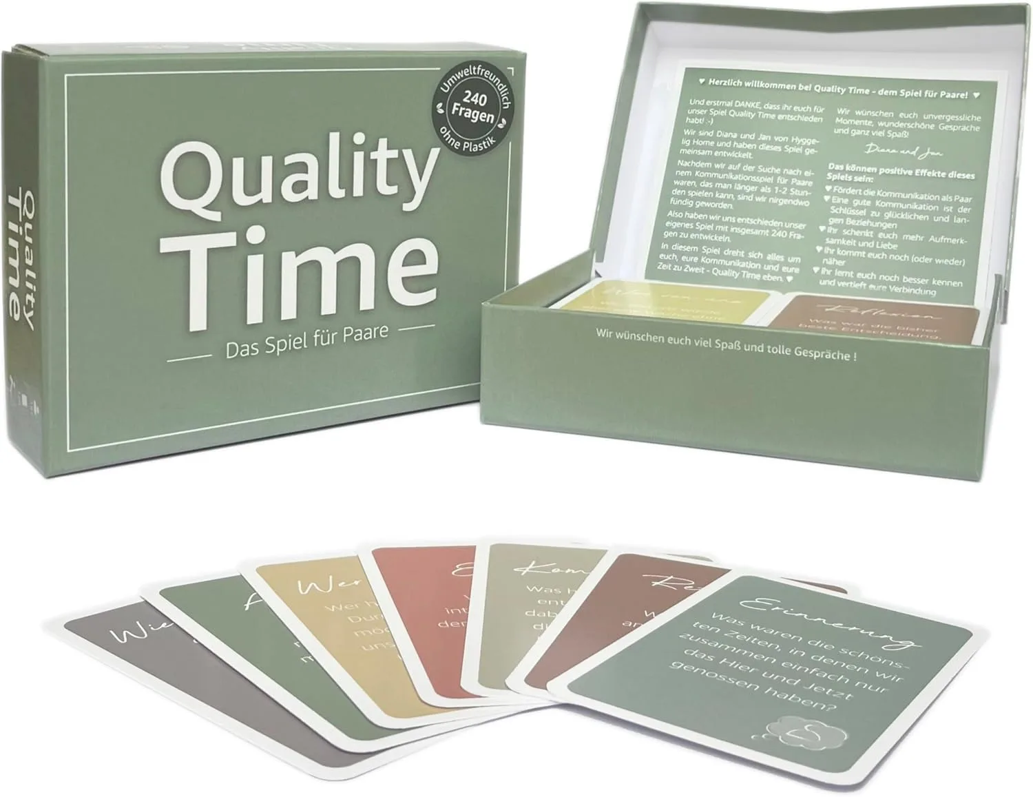 Hyggelig Home - Quality Time - Das Spiel für Paare - 240 Fragen für eine wundervolle Zeit zu zweit