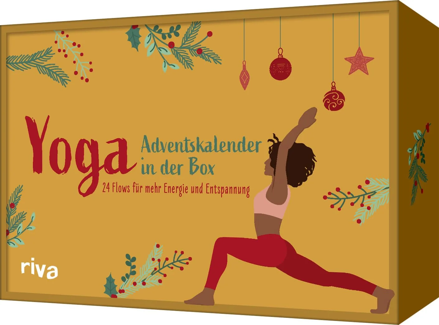 Yoga – Adventskalender in der Box: 24 Flows für mehr Energie und Entspannung