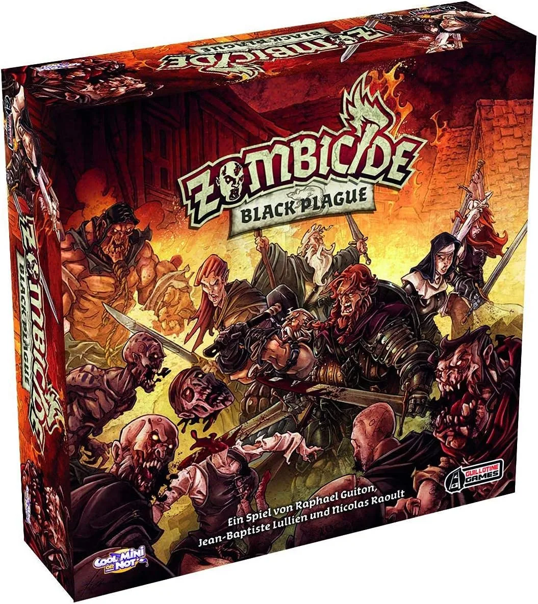 CMON, Zombicide: Black Plague, Grundspiel, Kennerspiel, Dungeon Crawler, 1-6 Spieler, Ab 14+ Jahren, 60+ Minuten, Deutsch