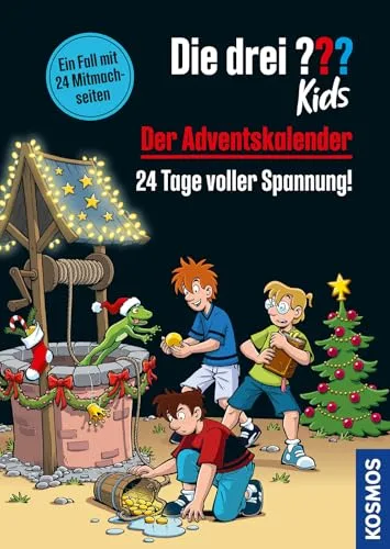Die drei ??? Kids, Der Adventskalender: 24 Tage voller Spannung! Extra: Stickerbogen