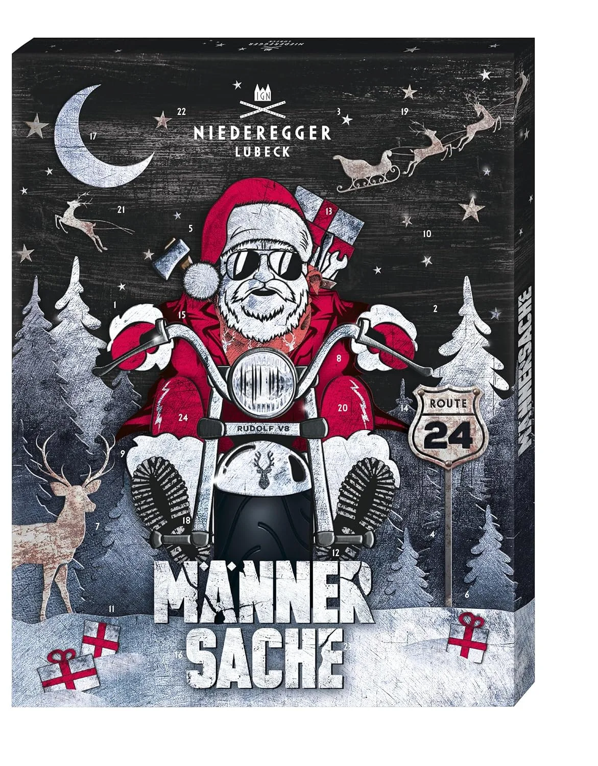 Niederegger Adventskalender Männersache 300g