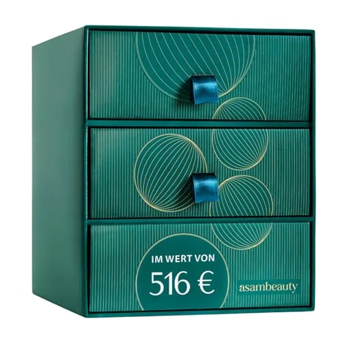 M. Asam PREMIUM Adventskalender 2025 – Adventskalender im Wert von 516€, mit 24 Beauty-Überraschungen in Originalgröße, Beauty Weihnachtskalender mit Skincare, Haarpflege & Körperpflege