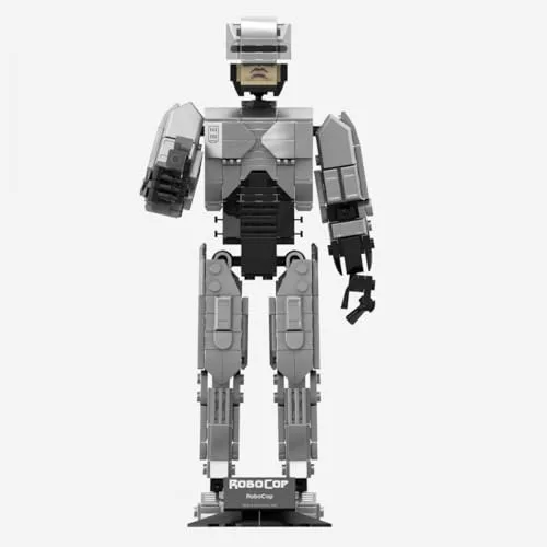 BlueBrixx Pro 106902 – RoboCop aus Klemmbausteinen mit 423 Bauelementen