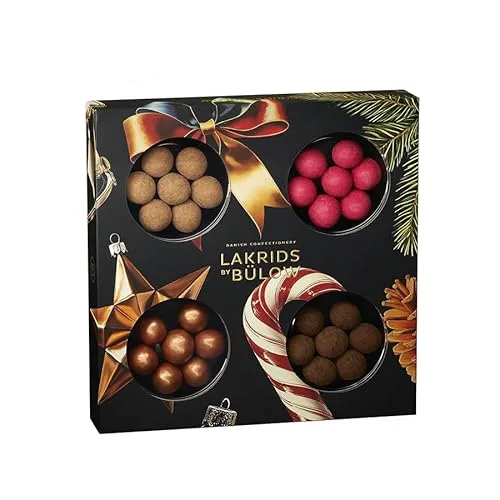LAKRIDS BY BÜLOW - SMALL WINTER SELECTION BOX - Feinste Lakritze umhüllt von cremiger Schokolade