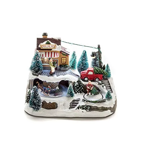 Konstsmide LED-Weihnachtsdekoration Weihnachtsbaum Kalt-Weiß LED (einfarbig) 3447-000, Bunt