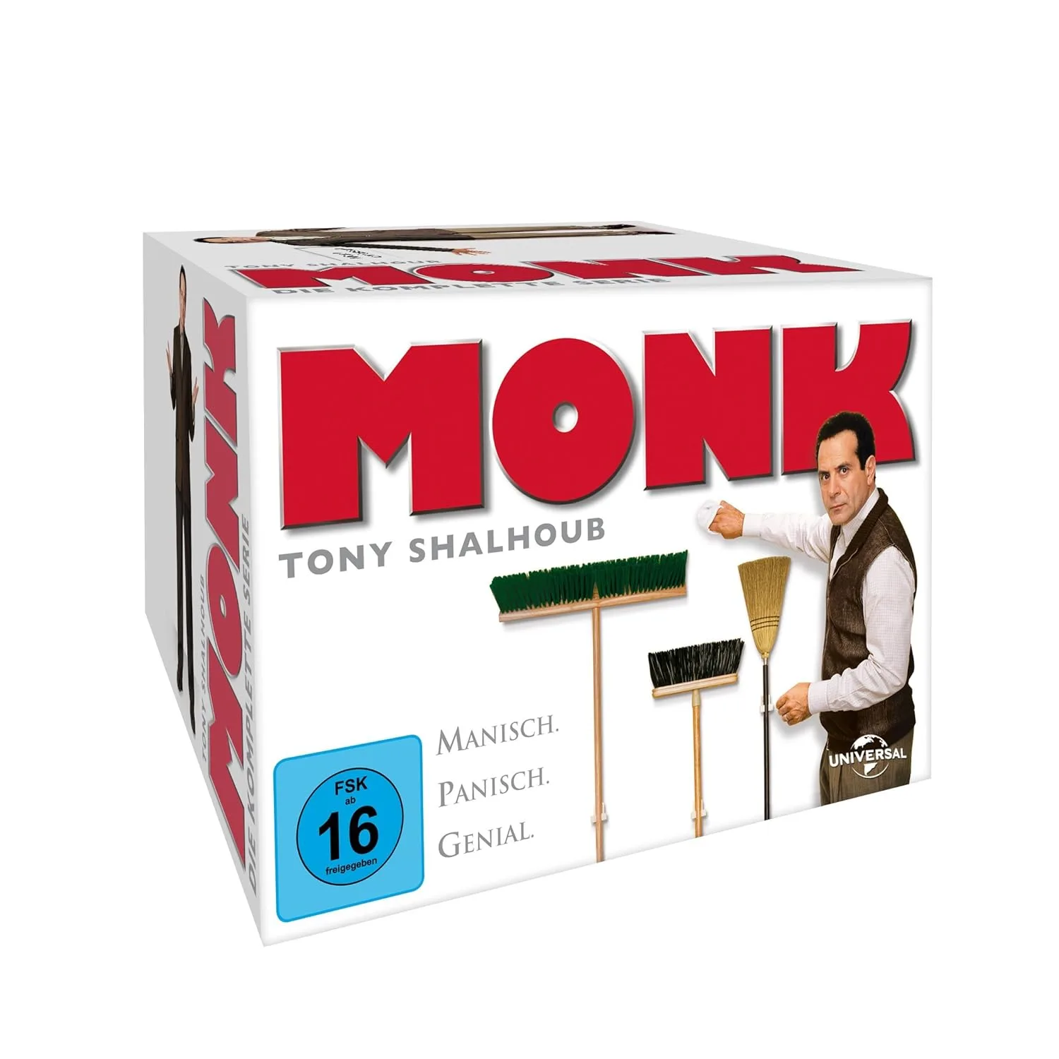 Monk - Staffel 1-8 - Gesamtbox [32 DVDs]