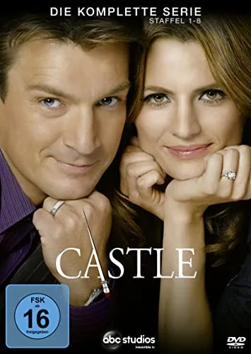 Castle - Die komplette Serie,45 DVDs: USA