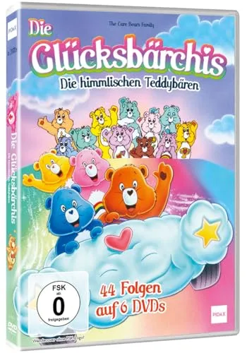 Die Glücksbärchis: Die himmlischen Teddybären Box - DAS ORIGINAL mit den kuschligen Bären - Die beliebten Kult-Animation-Serie - The Care Bears Family [6 DVDs] [Collector's Edition]